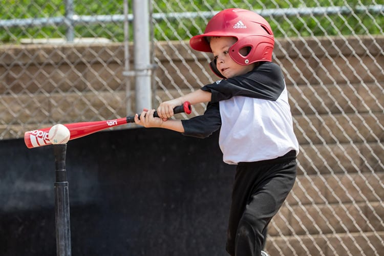 T Ball Baseball Tee Batting Youth Bat Set Hitting Practice Kid Adjustable Swing 