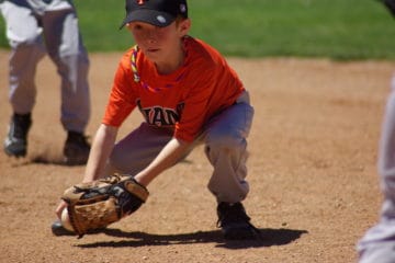 9 year old baseball glove