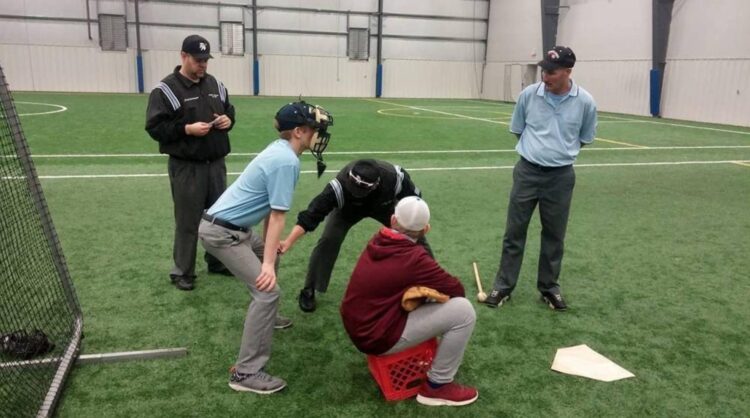 teaching youth umpires